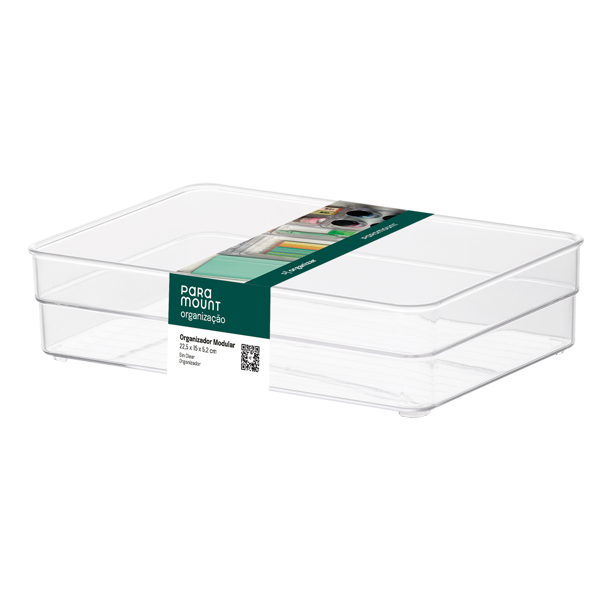TAKA 5個分 Organizador Diamond 22,5x15x5,2 cm - Paramount Plásticos
