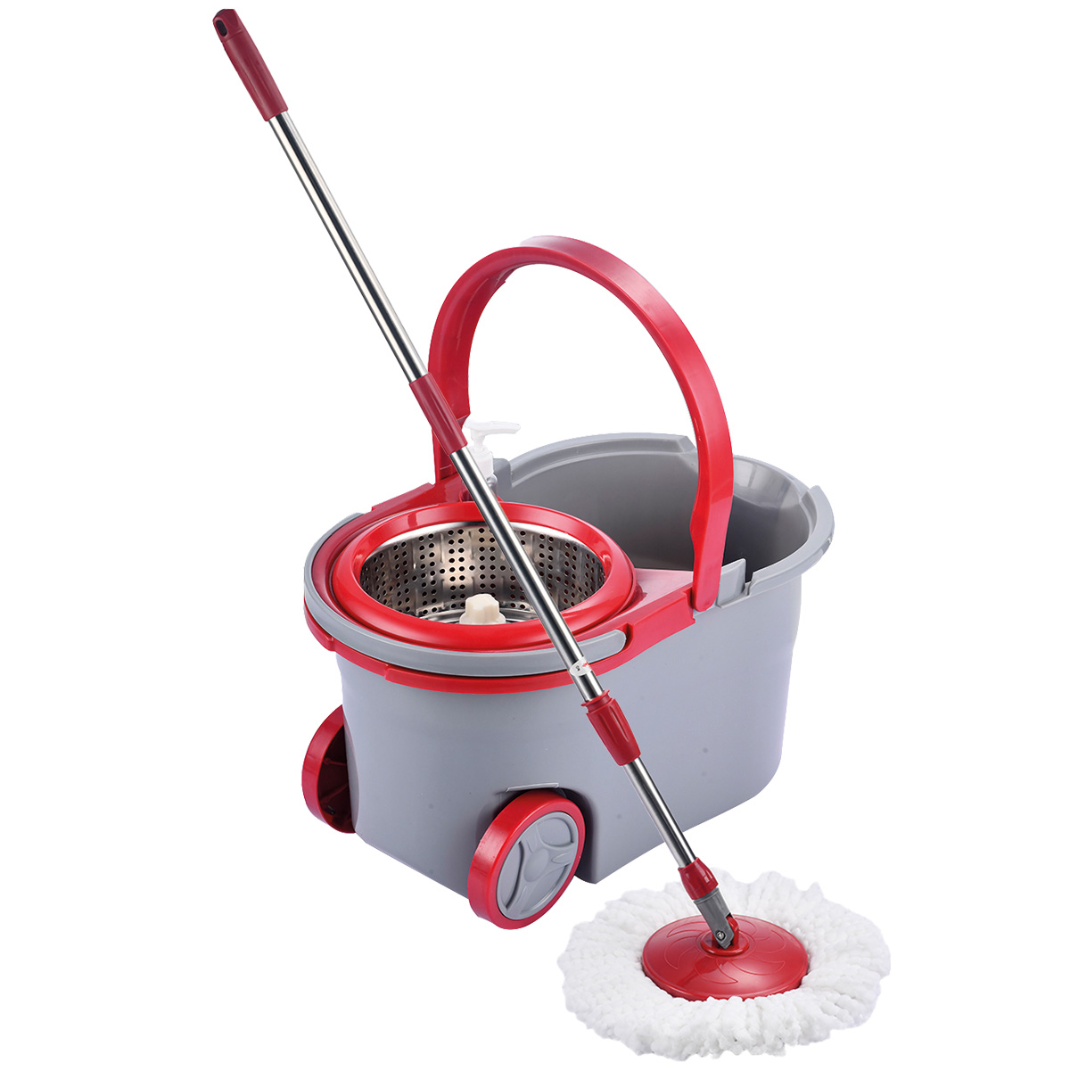 Magic Mop Plus com Rodas 12 L - Paramount Plásticos