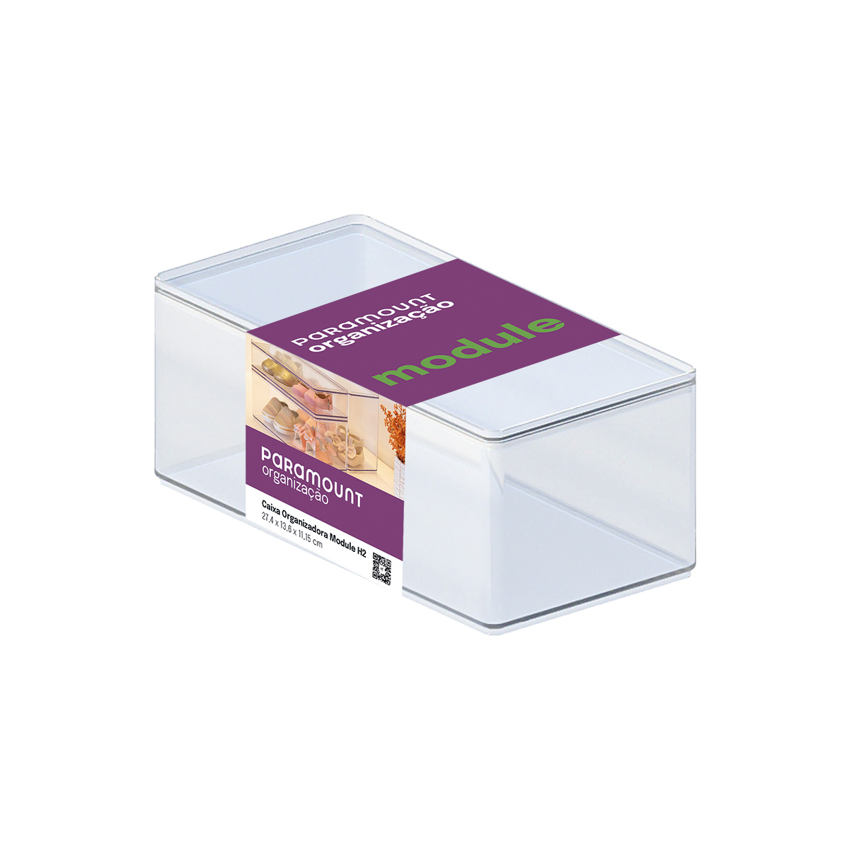 Caixa Organizadora Module H2 - Paramount Plásticos