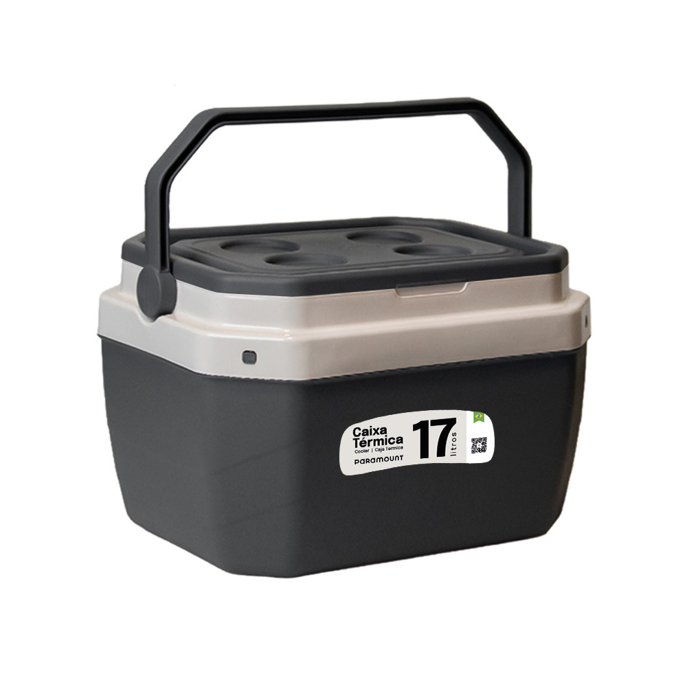 Caixa Térmica 17 Lts Chumbo - Paramount Plásticos