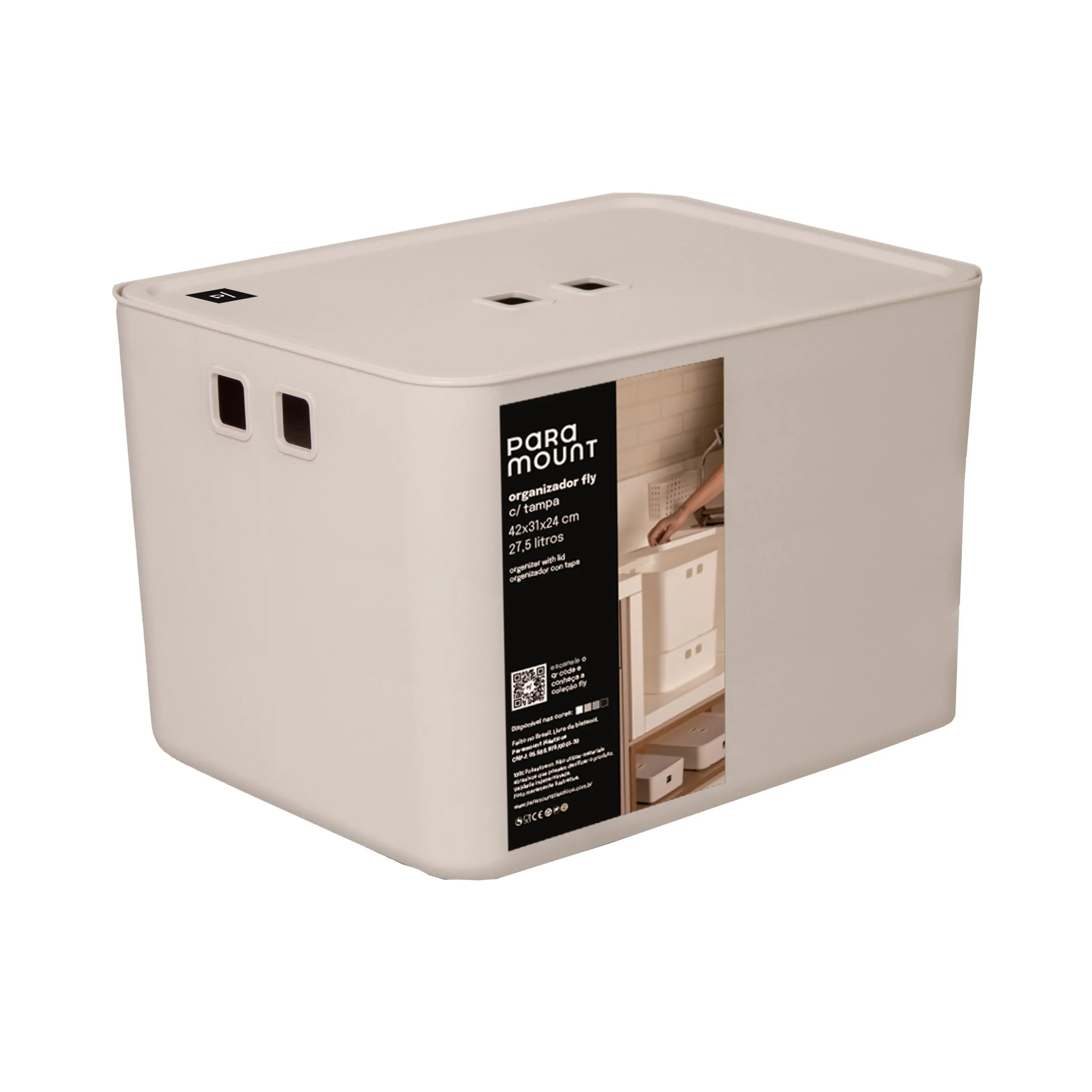 Organizador com Tampa Fly 27,5 Lts