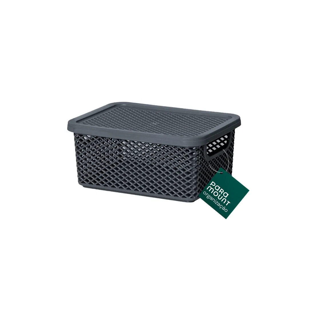 Cesto Organizador com Tampa Línea